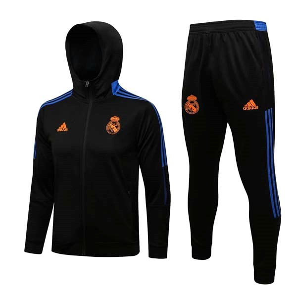 Hoodies Real Madrid 2022 Schwarz Blau